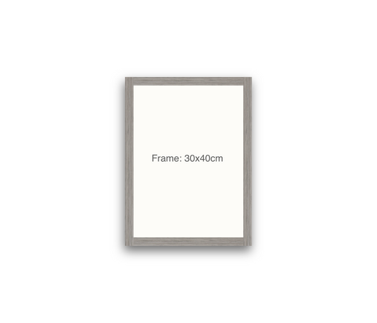 LOFT | 20mm Grey Frame - 30x40cm - Portrait