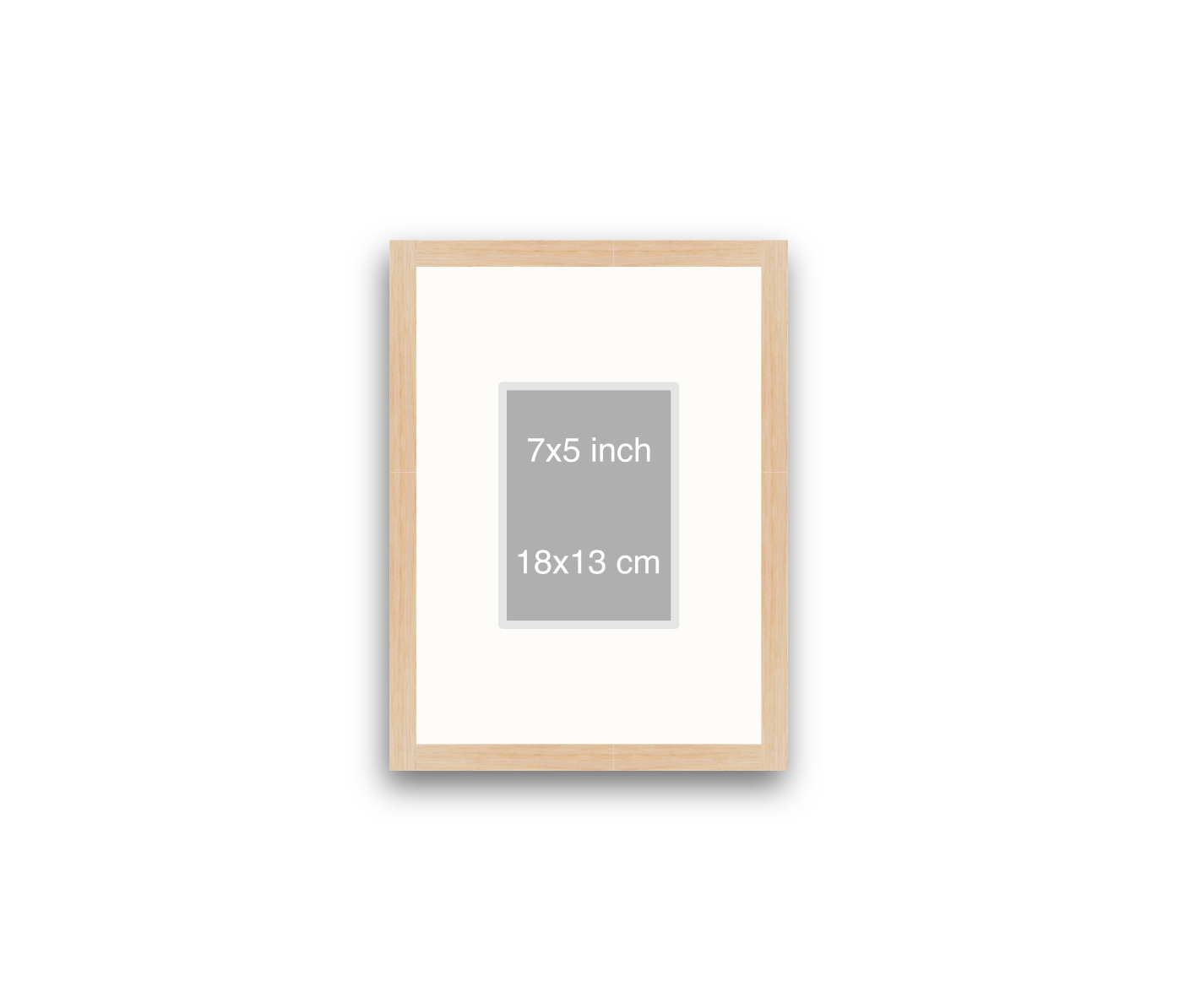 LOFT | 20mm Light Oak Frame - 30x40cm - Portrait