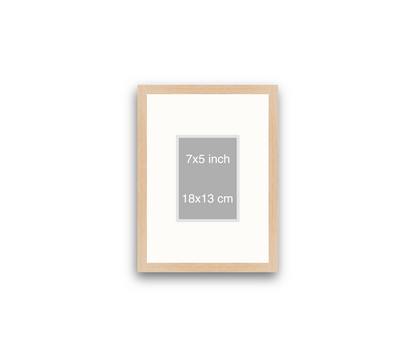 LOFT | 20mm Light Oak Frame - 30x40cm - Portrait