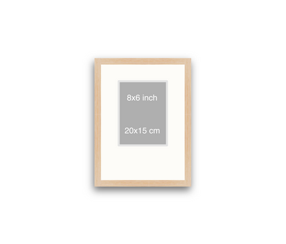 LOFT | 20mm Light Oak Frame - 30x40cm - Portrait