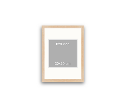 LOFT | 20mm Light Oak Frame - 30x40cm - Portrait