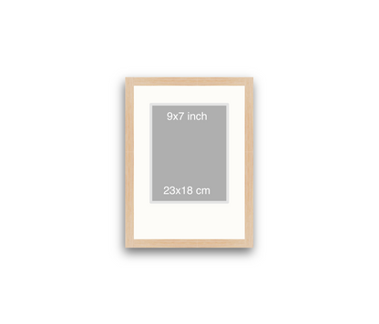 LOFT | 20mm Light Oak Frame - 30x40cm - Portrait