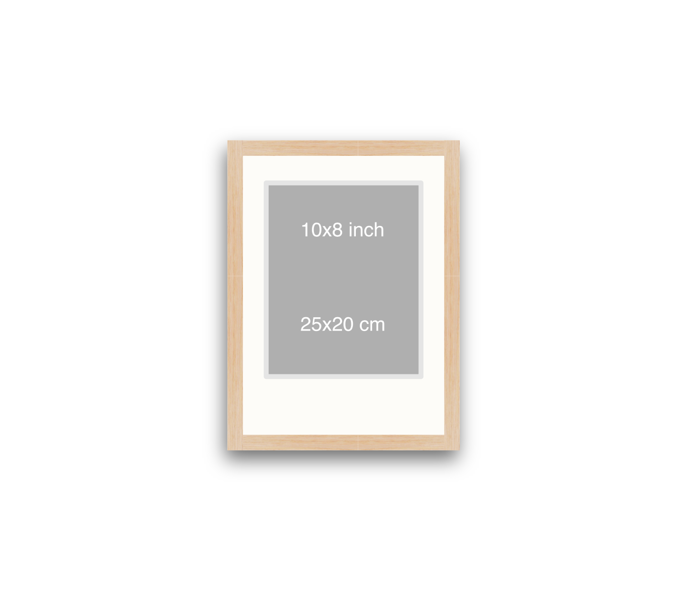 LOFT | 20mm Light Oak Frame - 30x40cm - Portrait