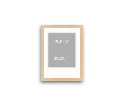 LOFT | 20mm Light Oak Frame - 30x40cm - Portrait