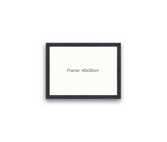 LOFT | 20mm Black Frame - 40x30cm - Landscape