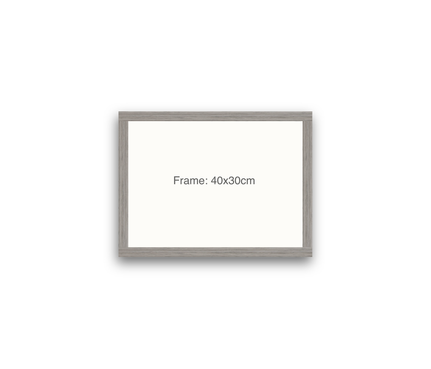 LOFT | 20mm Grey Frame - 40x30cm - Landscape