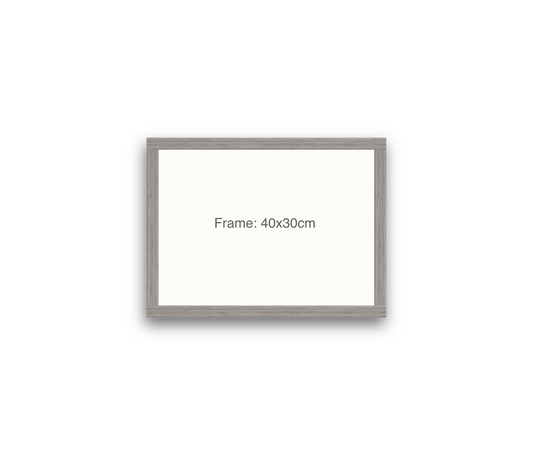 LOFT | 20mm Grey Frame - 40x30cm - Landscape