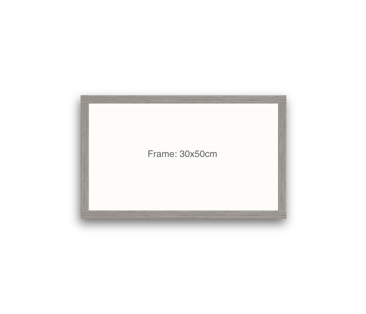 LOFT | 20mm Grey Frame - 50x30cm