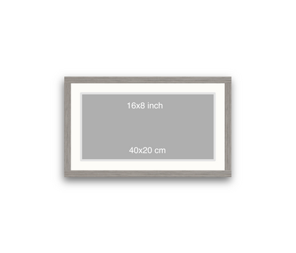 LOFT | 20mm Grey Frame - 50x30cm