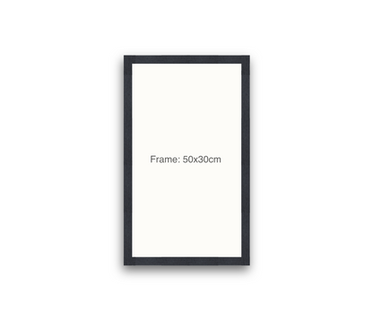 LOFT | 20mm Black Frame - 30x50cm