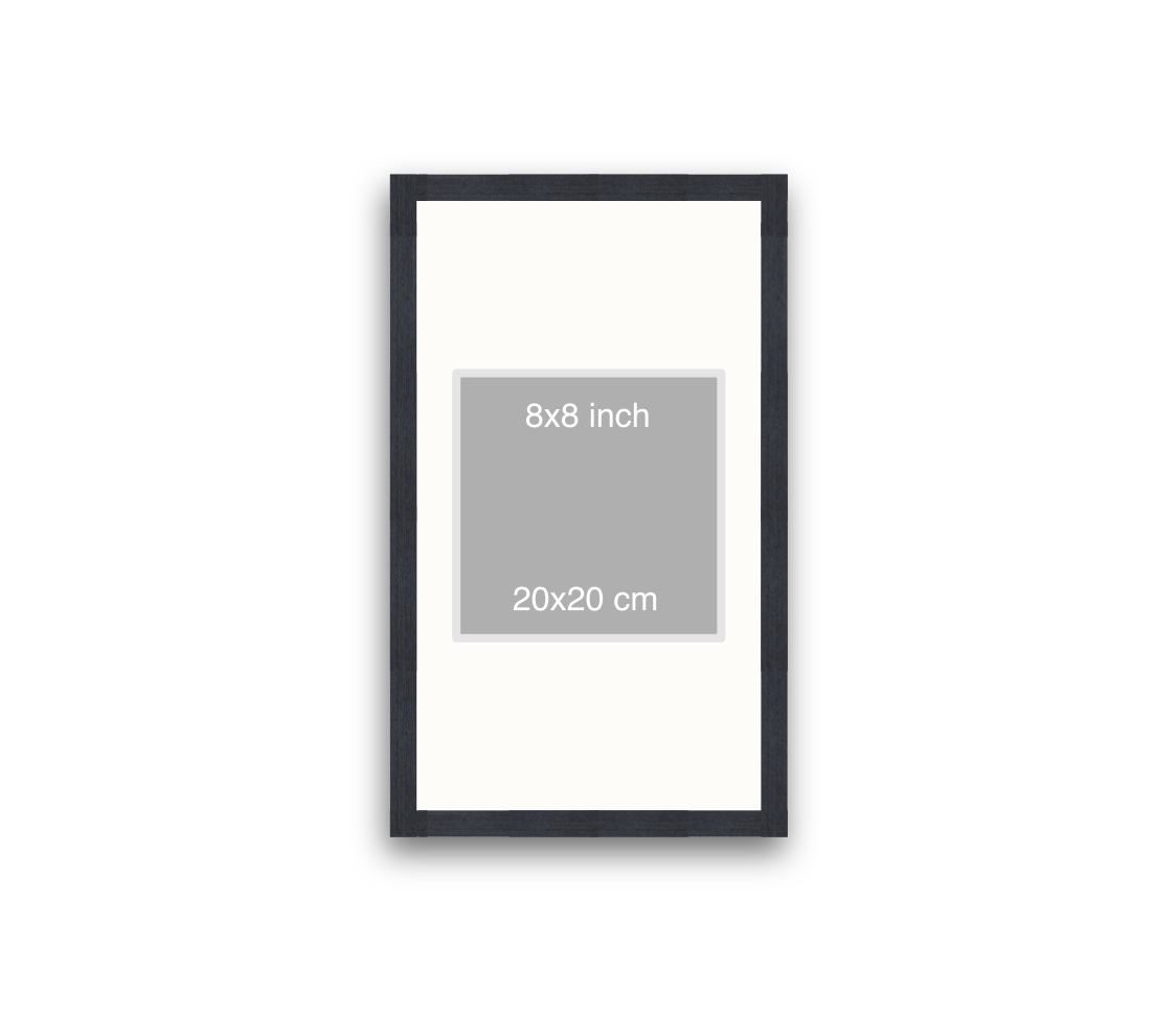 LOFT | 20mm Black Frame - 30x50cm