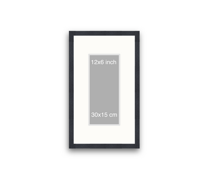 LOFT | 20mm Black Frame - 30x50cm