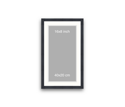 LOFT | 20mm Black Frame - 30x50cm