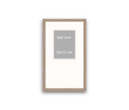 LOFT | 20mm Warm Walnut Frame - 30x50cm