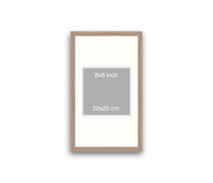 LOFT | 20mm Warm Walnut Frame - 30x50cm