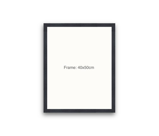 LOFT | 20mm Black Frame - 40x50cm