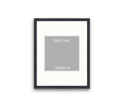 LOFT | 20mm Black Frame - 40x50cm