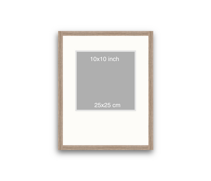 LOFT | 20mm Warm Walnut Frame - 40x50cm