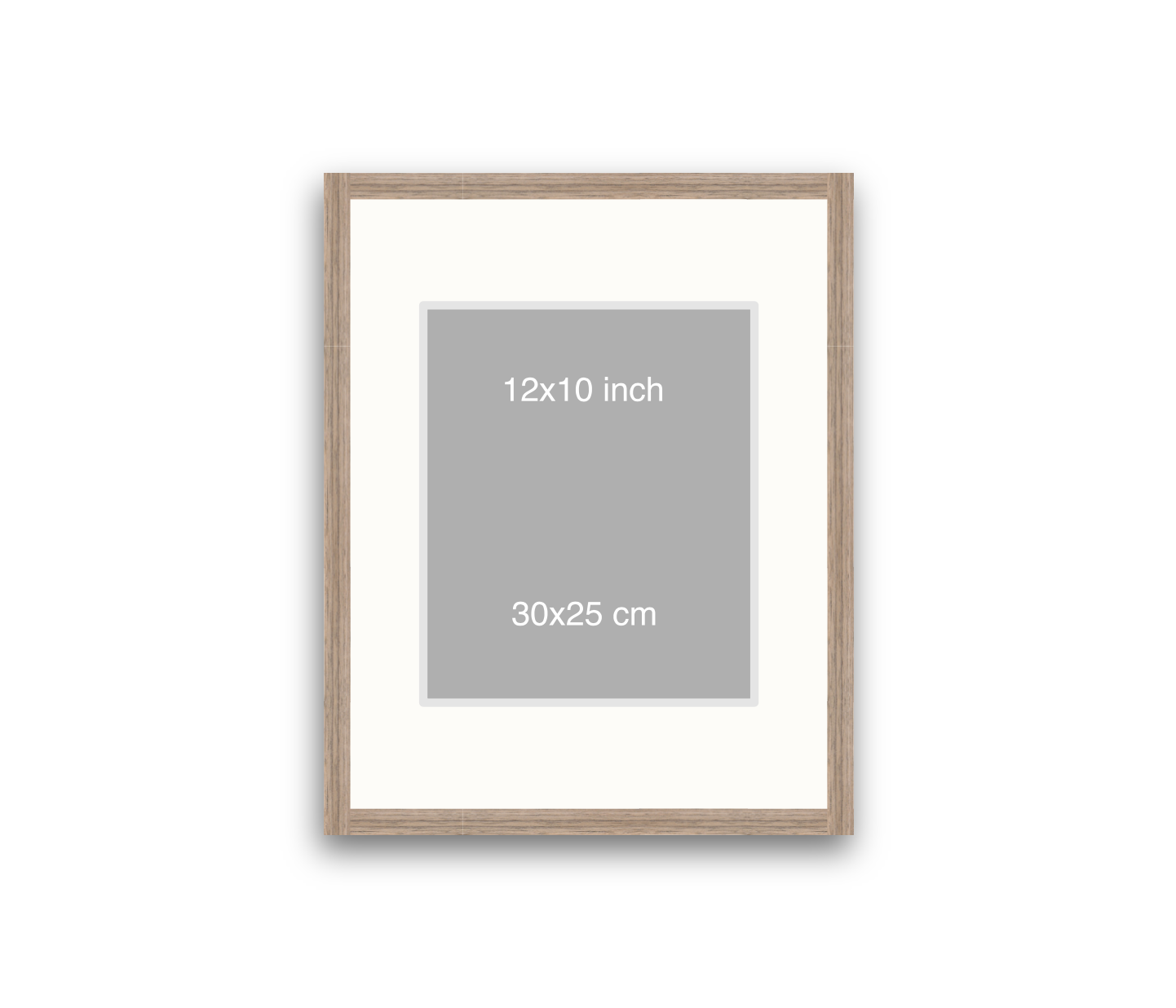 LOFT | 20mm Warm Walnut Frame - 40x50cm