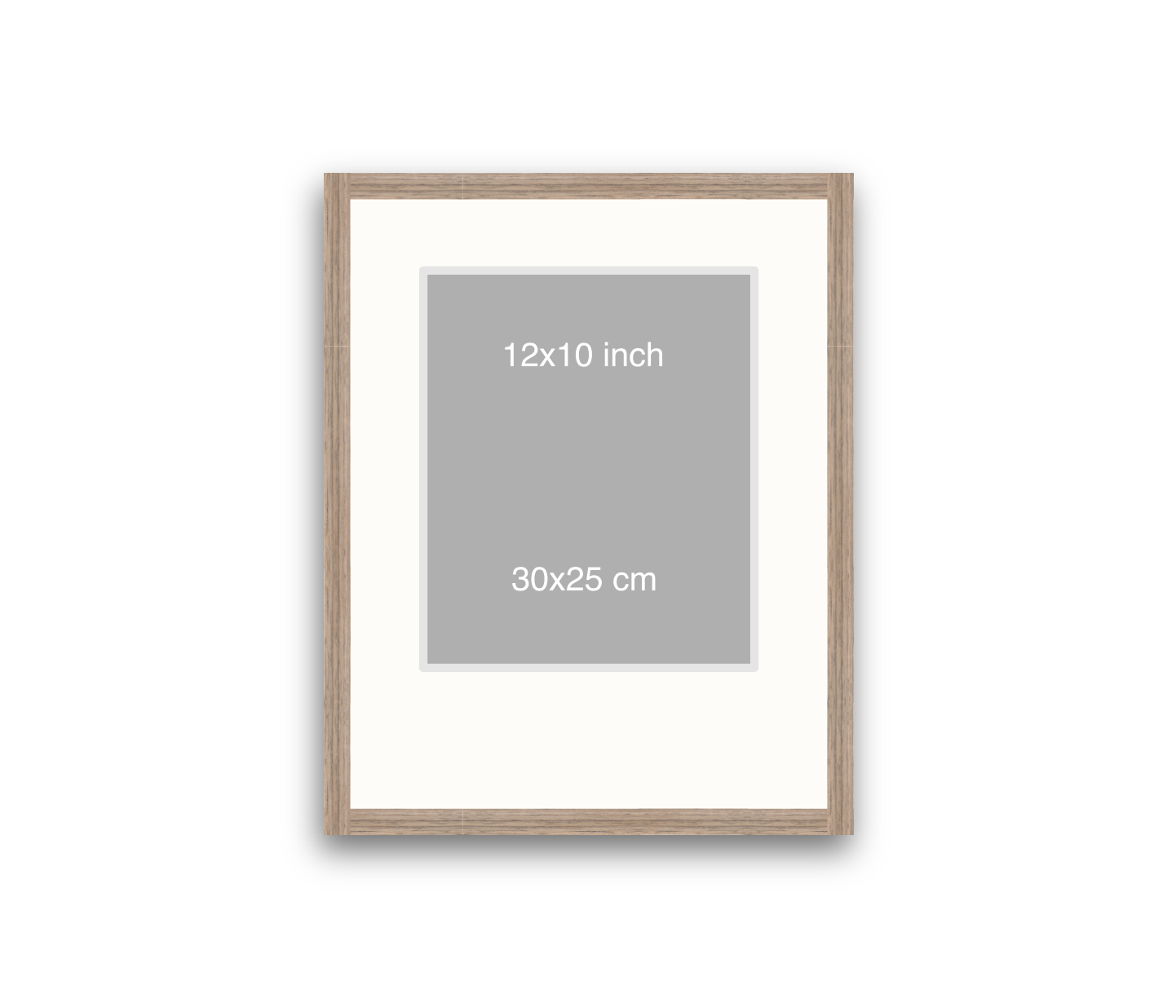 LOFT | 20mm Warm Walnut Frame - 40x50cm