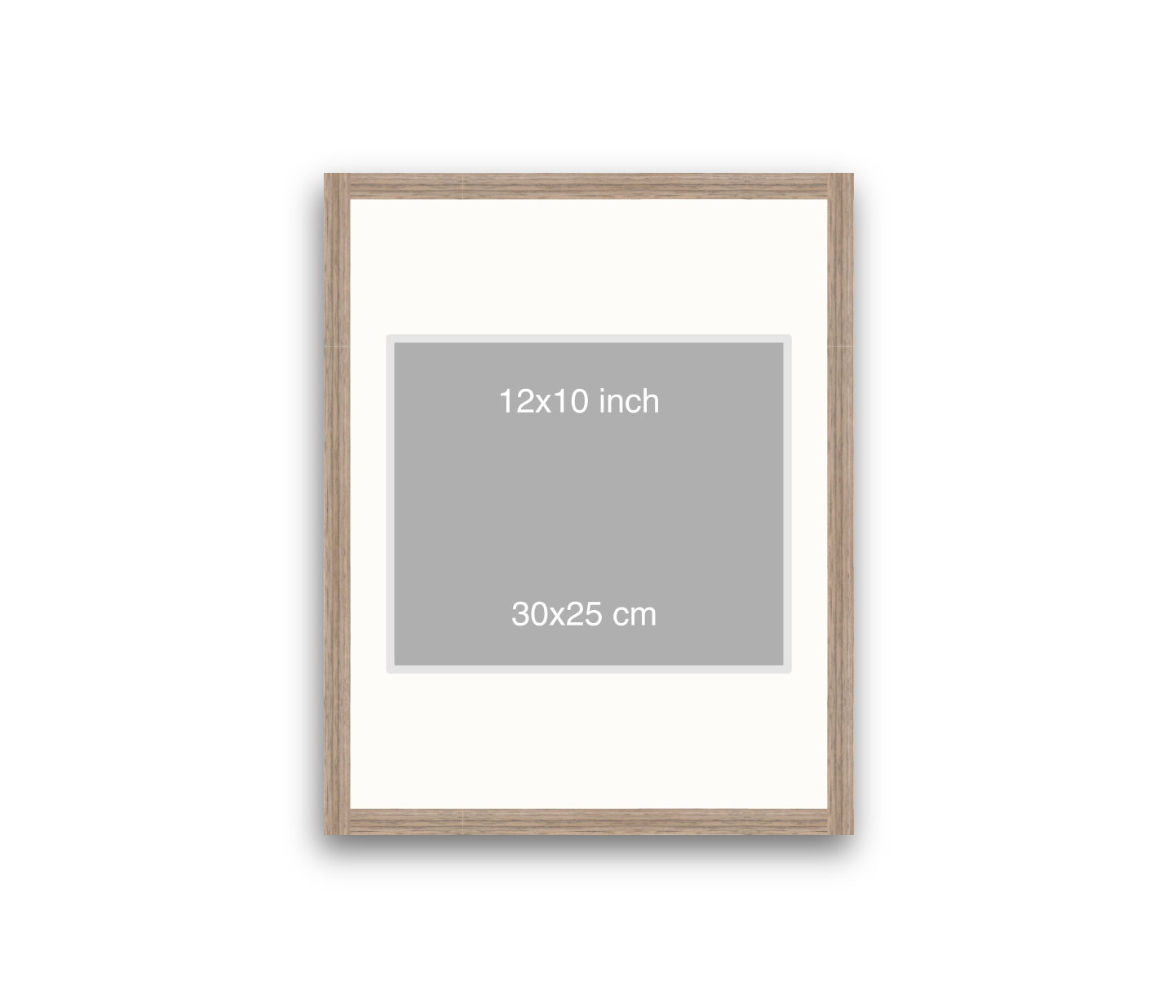 LOFT | 20mm Warm Walnut Frame - 40x50cm