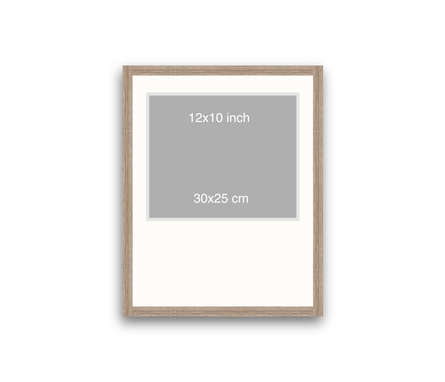 LOFT | 20mm Warm Walnut Frame - 40x50cm