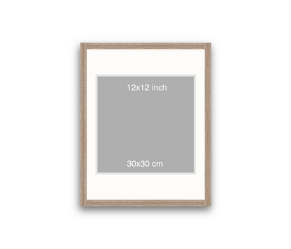 LOFT | 20mm Warm Walnut Frame - 40x50cm