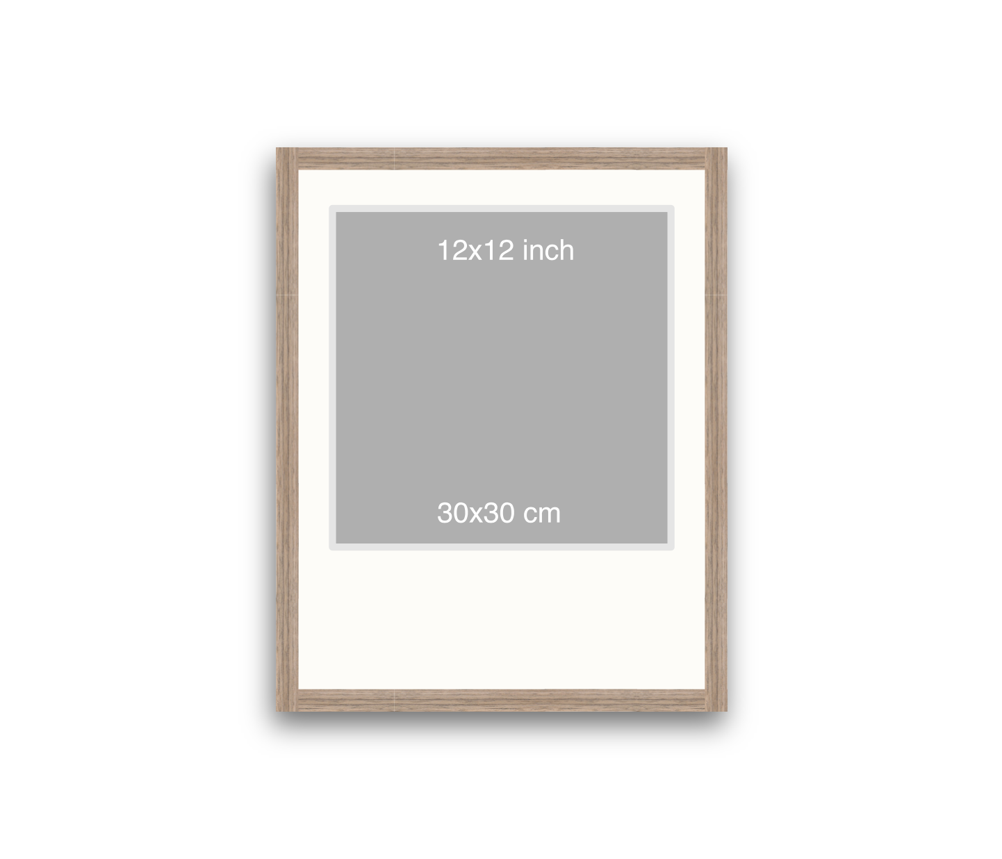 LOFT | 20mm Warm Walnut Frame - 40x50cm