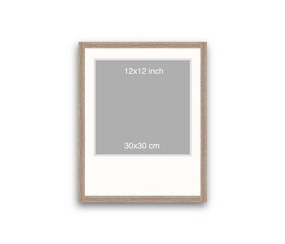 LOFT | 20mm Warm Walnut Frame - 40x50cm