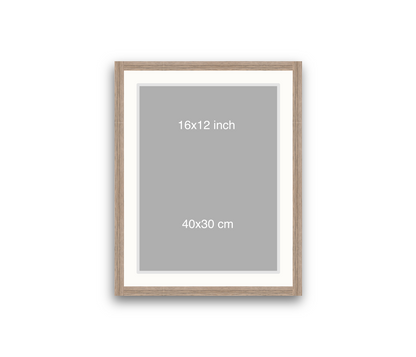 LOFT | 20mm Warm Walnut Frame - 40x50cm