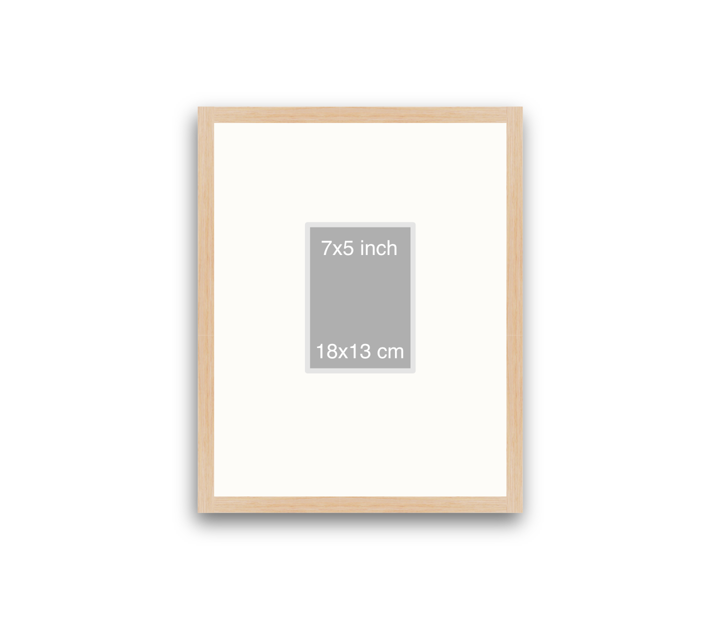 LOFT | 20mm Light Oak Frame - 40x50cm