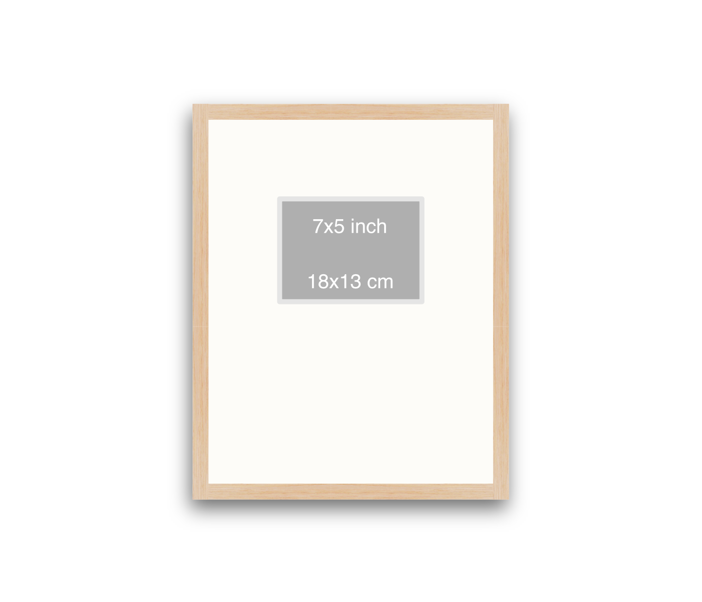 LOFT | 20mm Light Oak Frame - 40x50cm