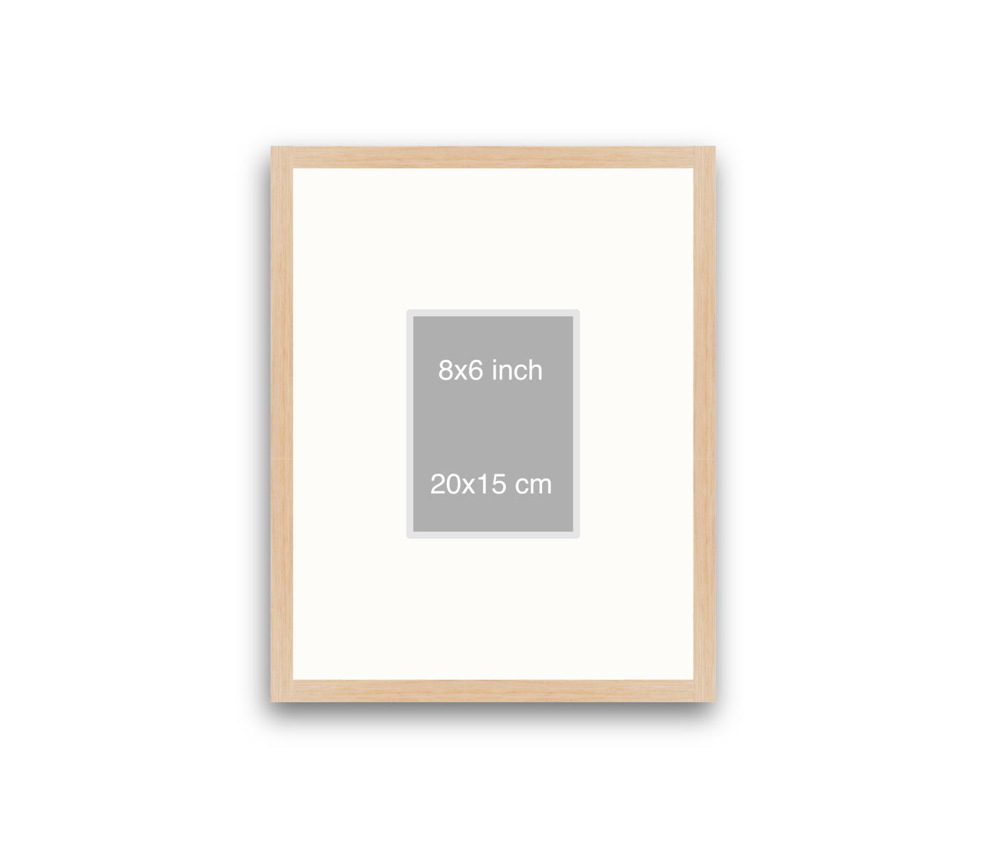 LOFT | 20mm Light Oak Frame - 40x50cm