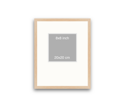 LOFT | 20mm Light Oak Frame - 40x50cm