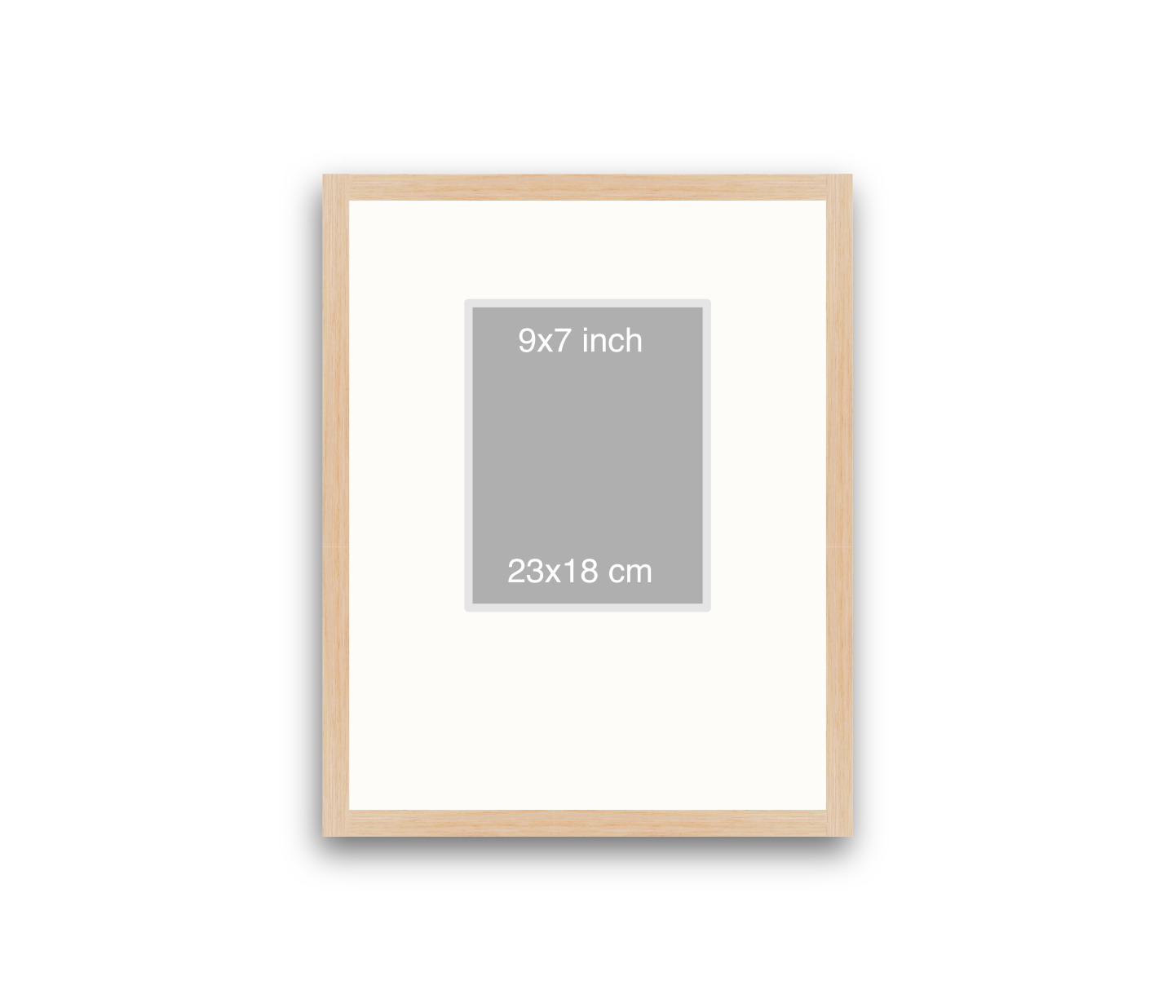 LOFT | 20mm Light Oak Frame - 40x50cm