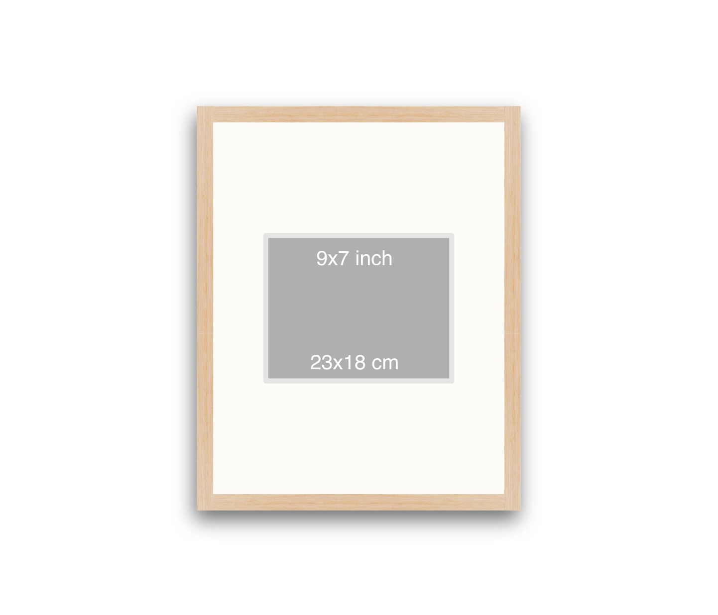 LOFT | 20mm Light Oak Frame - 40x50cm