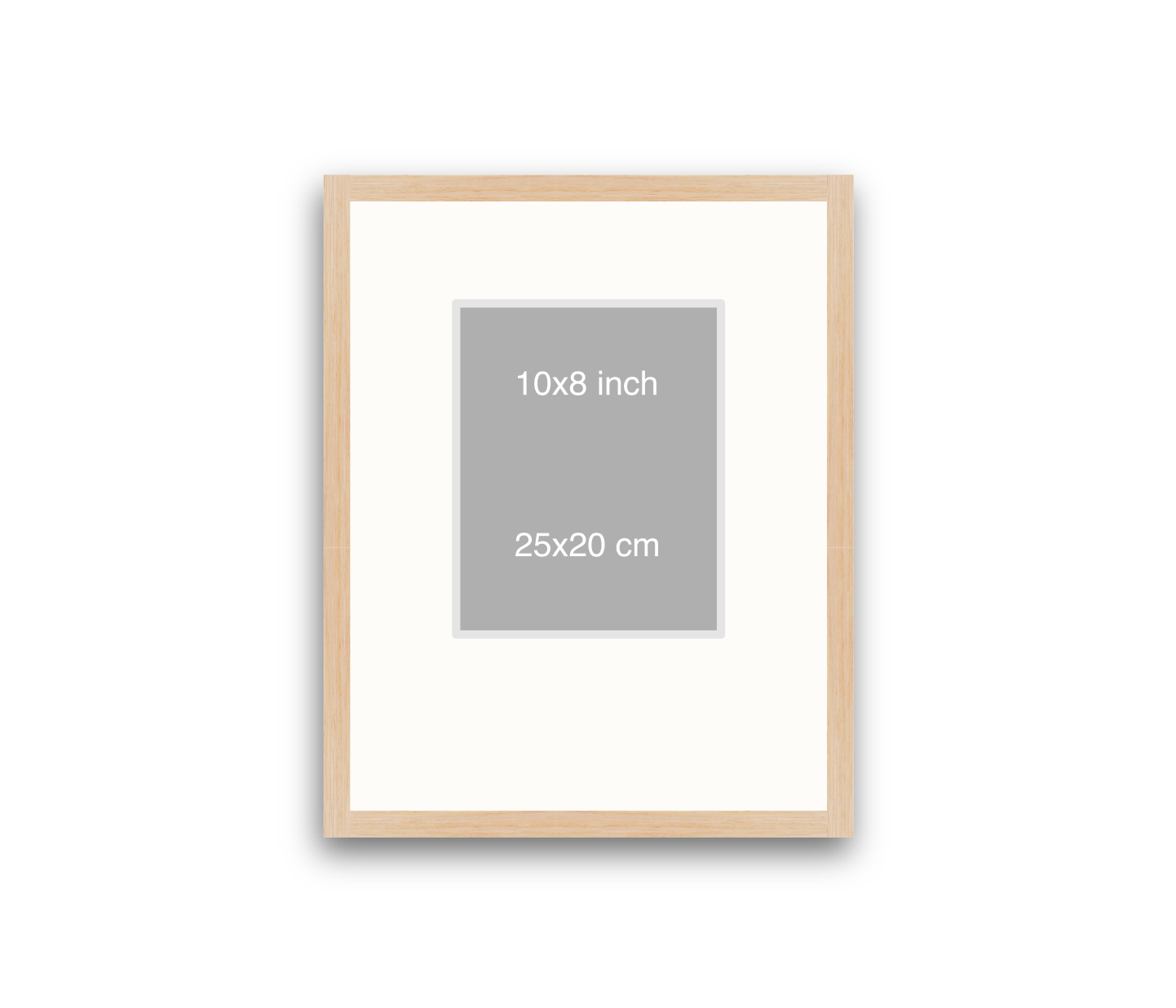 LOFT | 20mm Light Oak Frame - 40x50cm