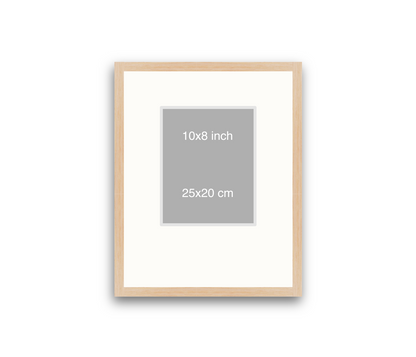 LOFT | 20mm Light Oak Frame - 40x50cm