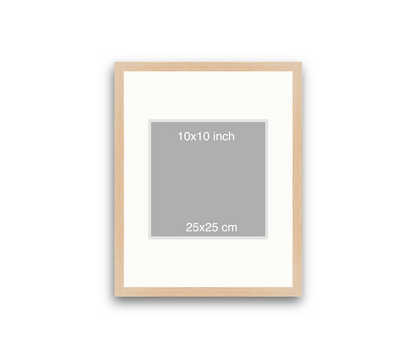 LOFT | 20mm Light Oak Frame - 40x50cm