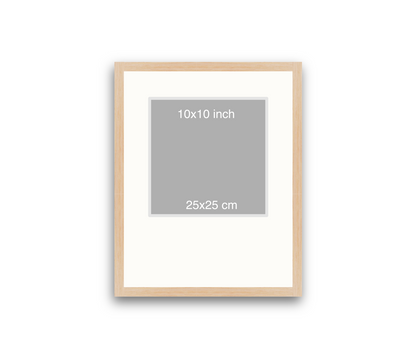 LOFT | 20mm Light Oak Frame - 40x50cm