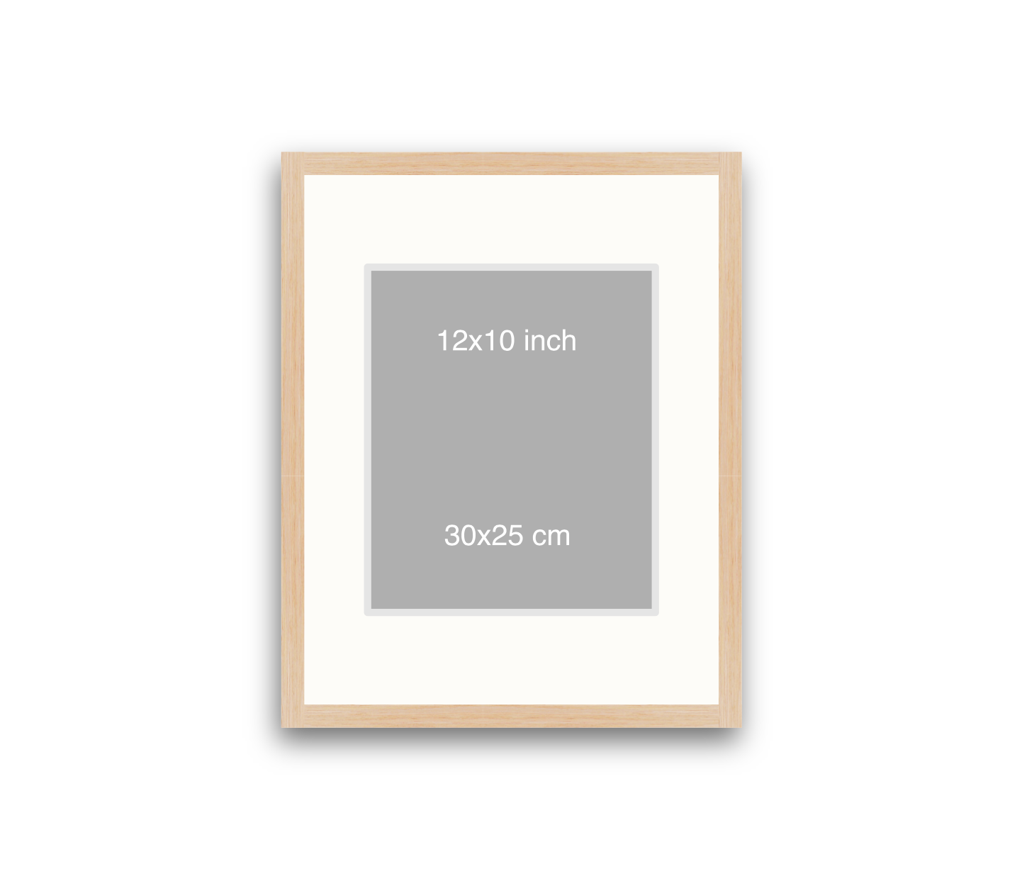 LOFT | 20mm Light Oak Frame - 40x50cm