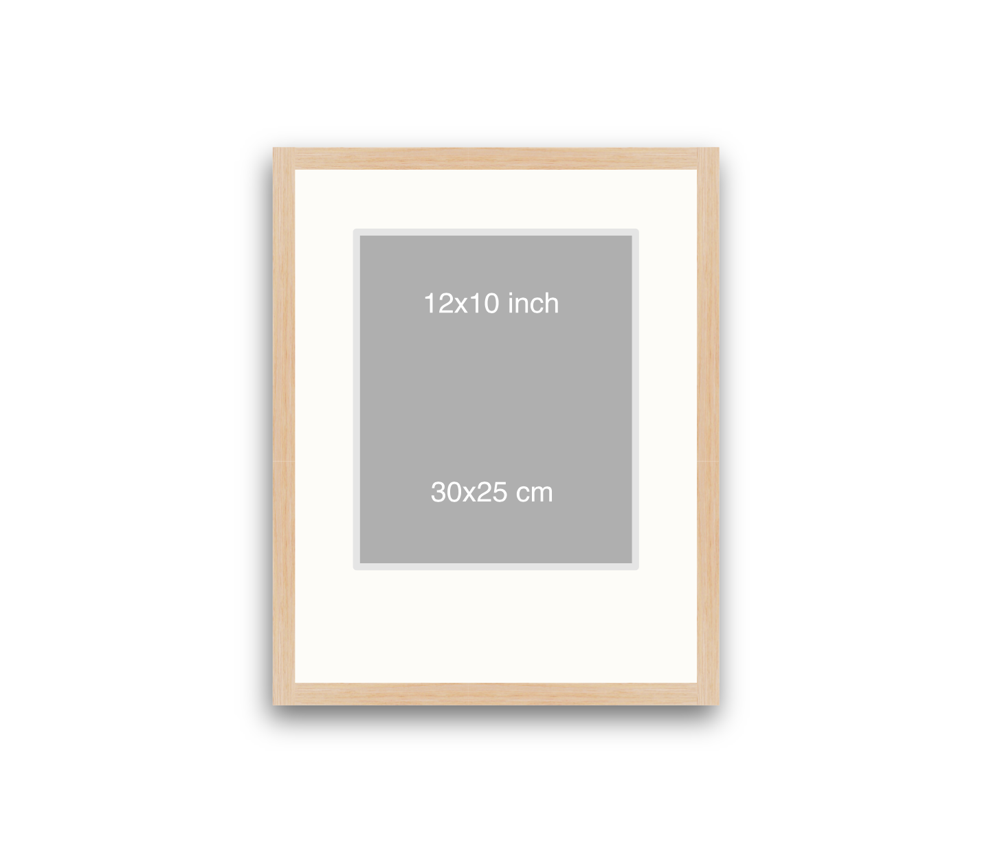 LOFT | 20mm Light Oak Frame - 40x50cm