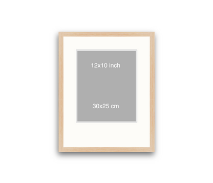 LOFT | 20mm Light Oak Frame - 40x50cm