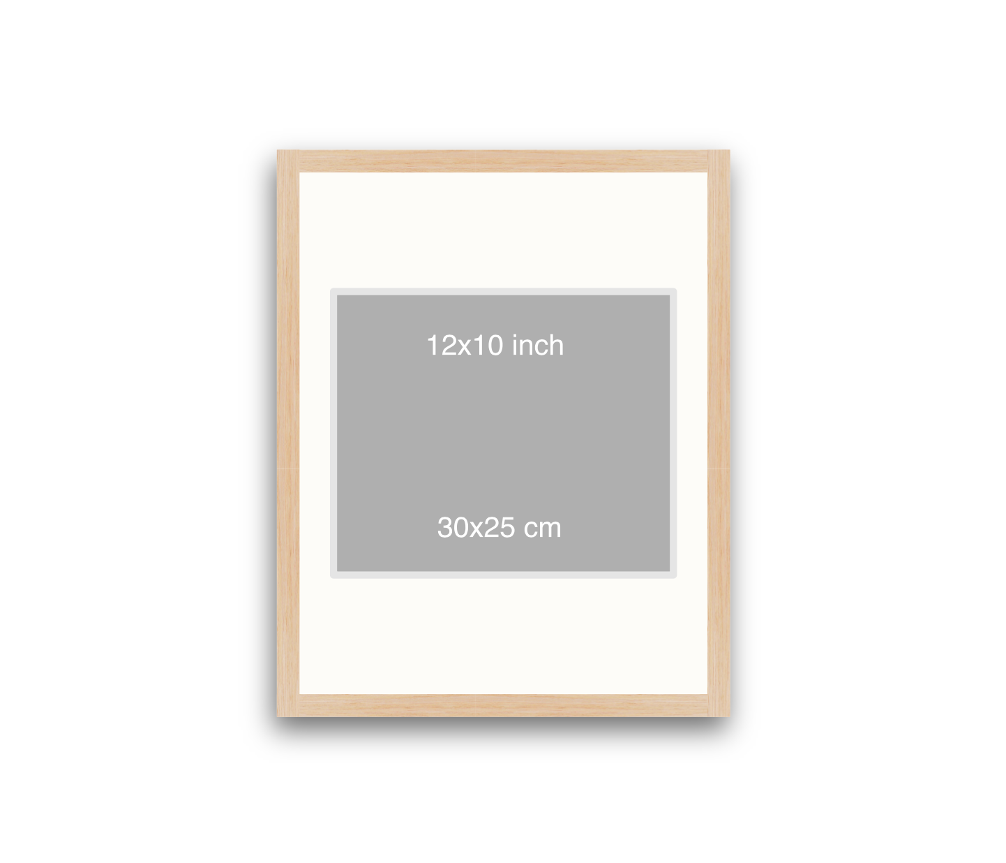 LOFT | 20mm Light Oak Frame - 40x50cm