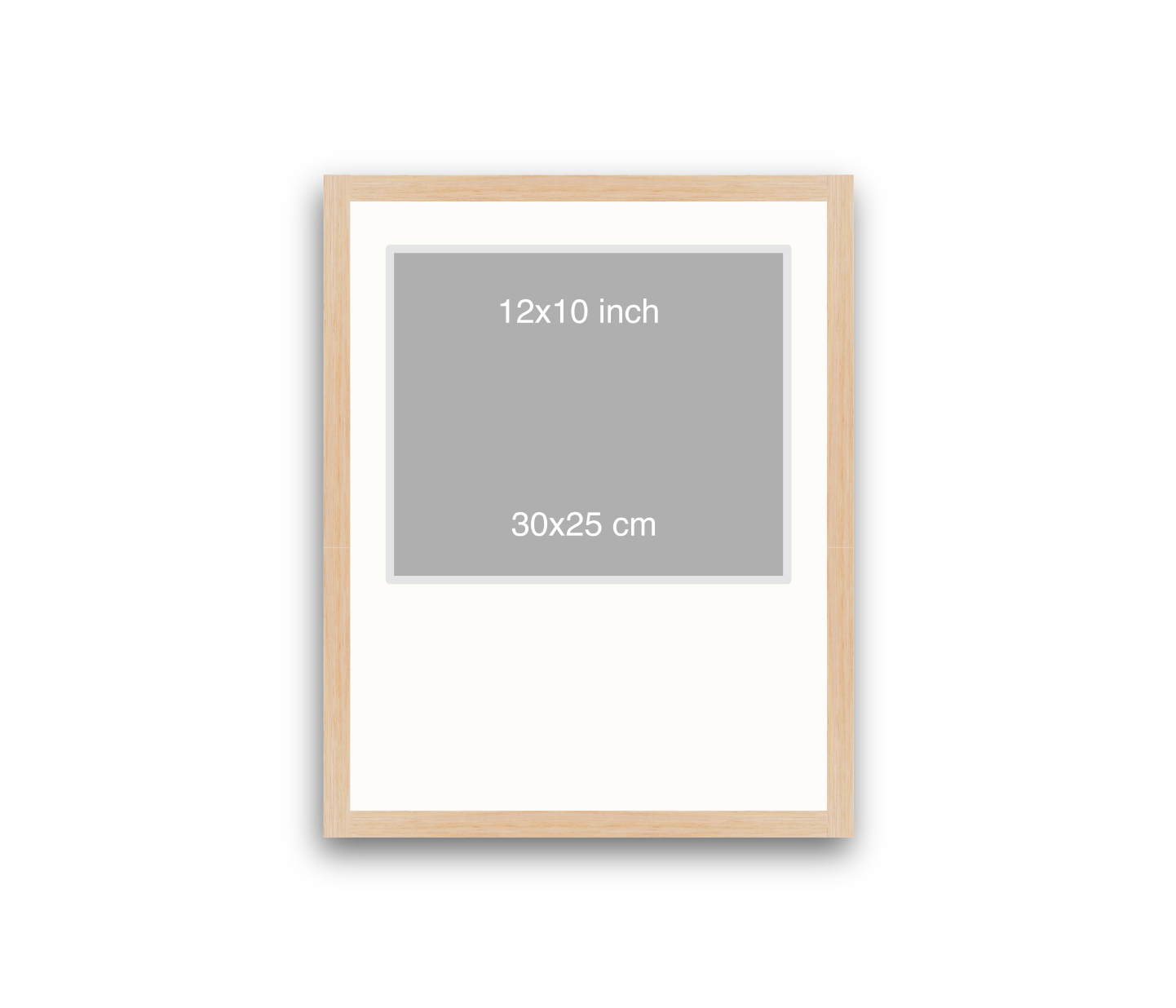 LOFT | 20mm Light Oak Frame - 40x50cm