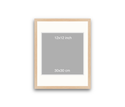 LOFT | 20mm Light Oak Frame - 40x50cm