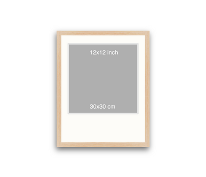 LOFT | 20mm Light Oak Frame - 40x50cm