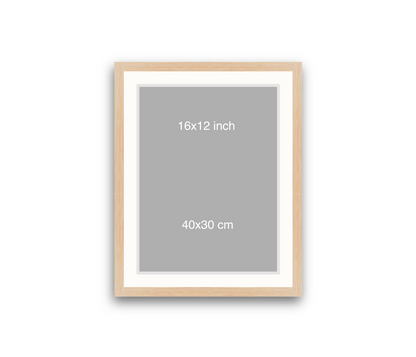 LOFT | 20mm Light Oak Frame - 40x50cm