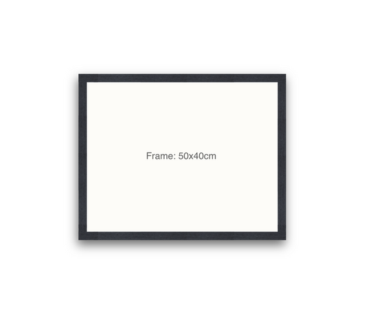 LOFT | 20mm Black Frame - 50x40cm