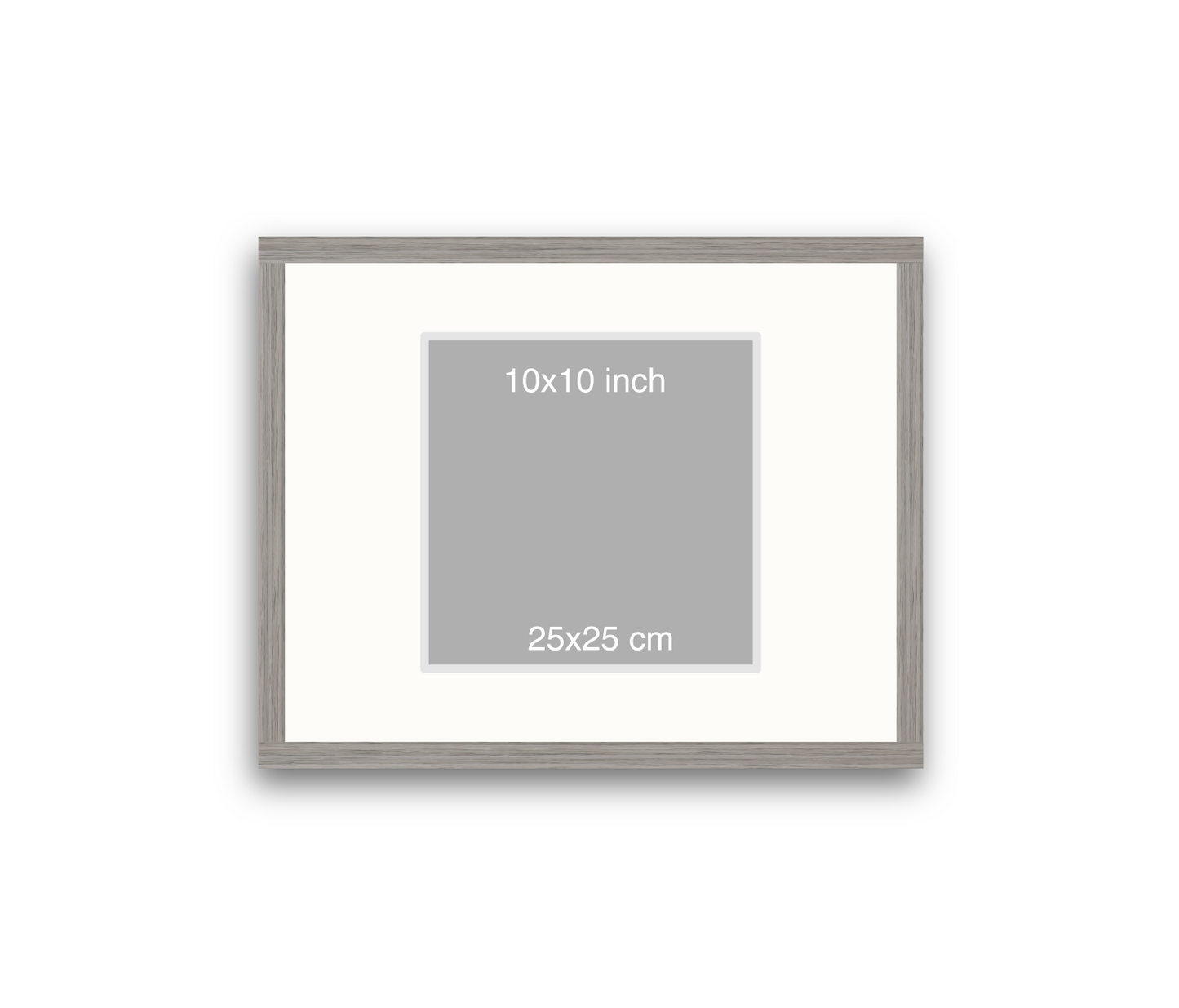 LOFT | 20mm Grey Frame - 50x40cm